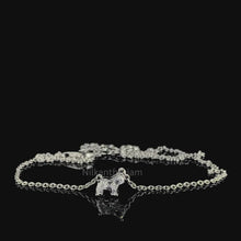 Dog Shape Antique Diamond Pendent